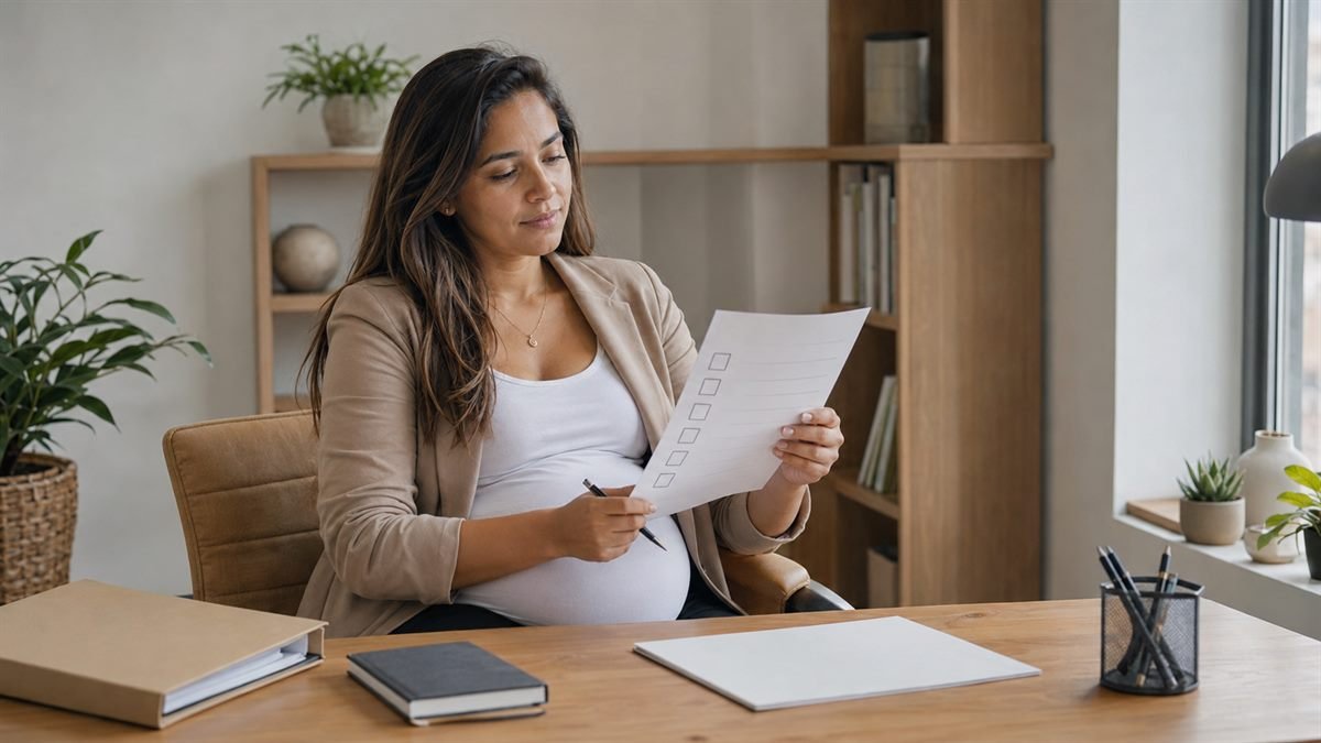 Cada direito no lugar certo Checklist dos direitos da grávida no trabalho