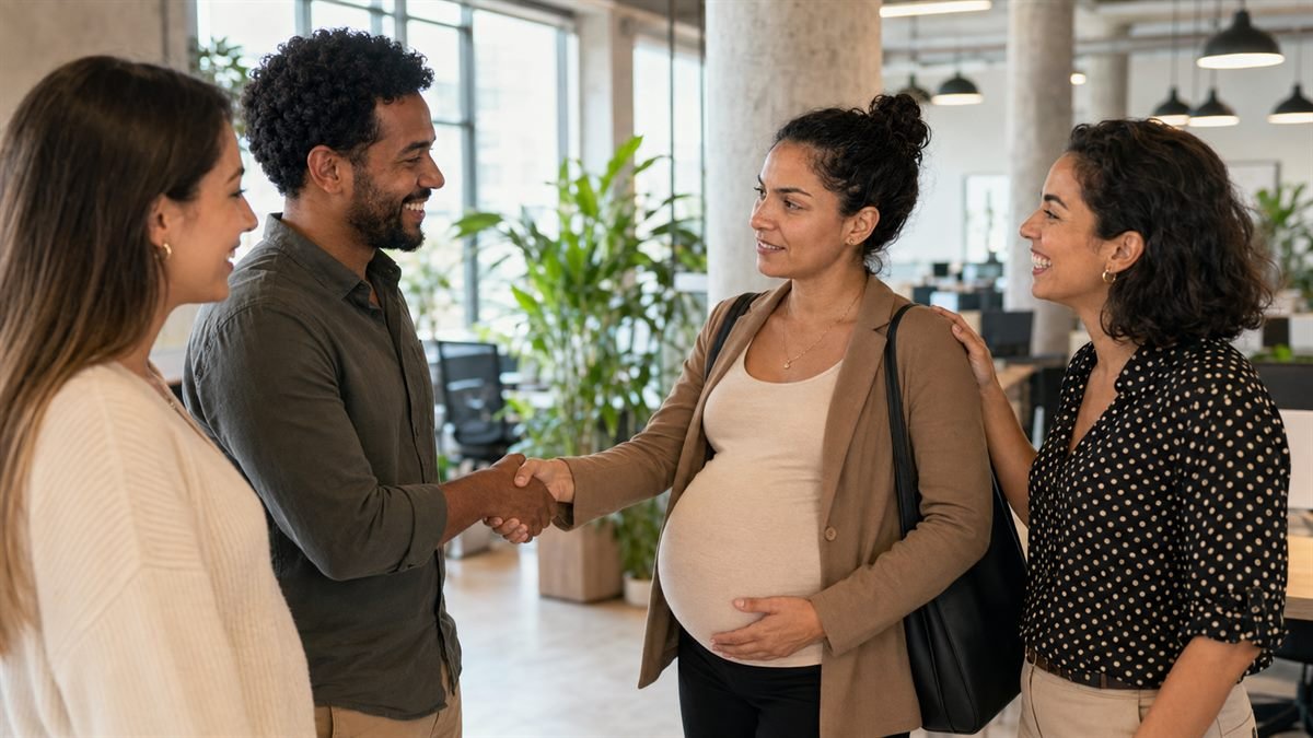 Reintegração ao trabalho após comprovar a gravidez no aviso prévio