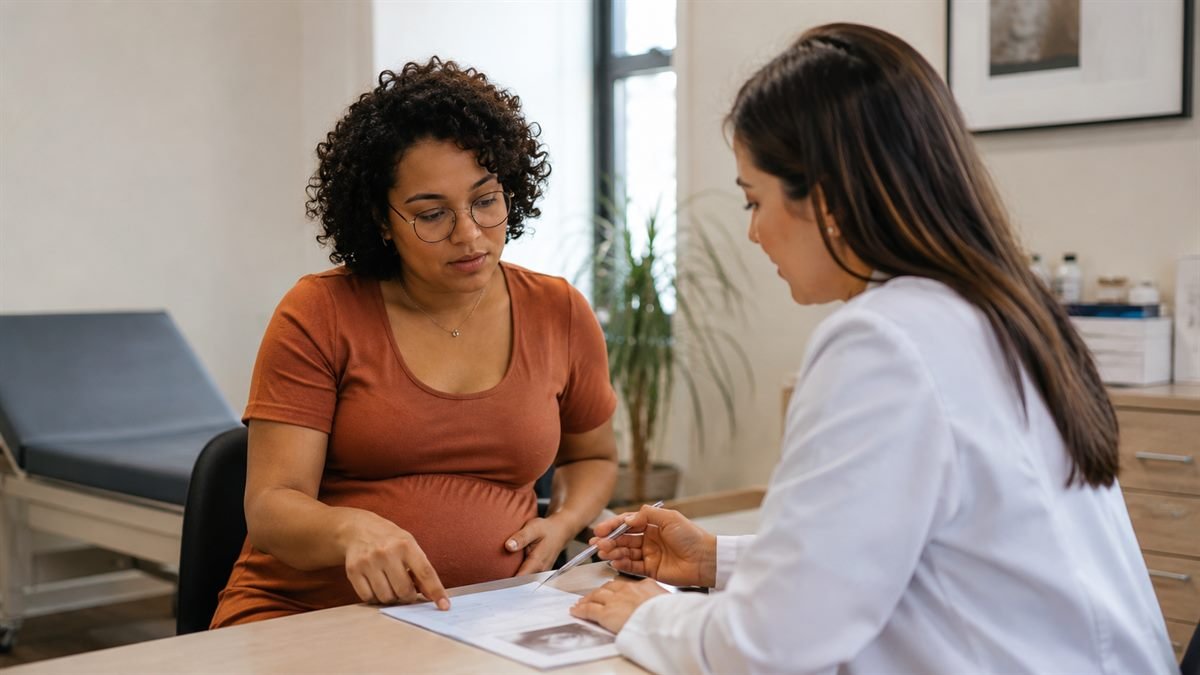 Conversando sobre o plano de parto com o médico no pré-natal