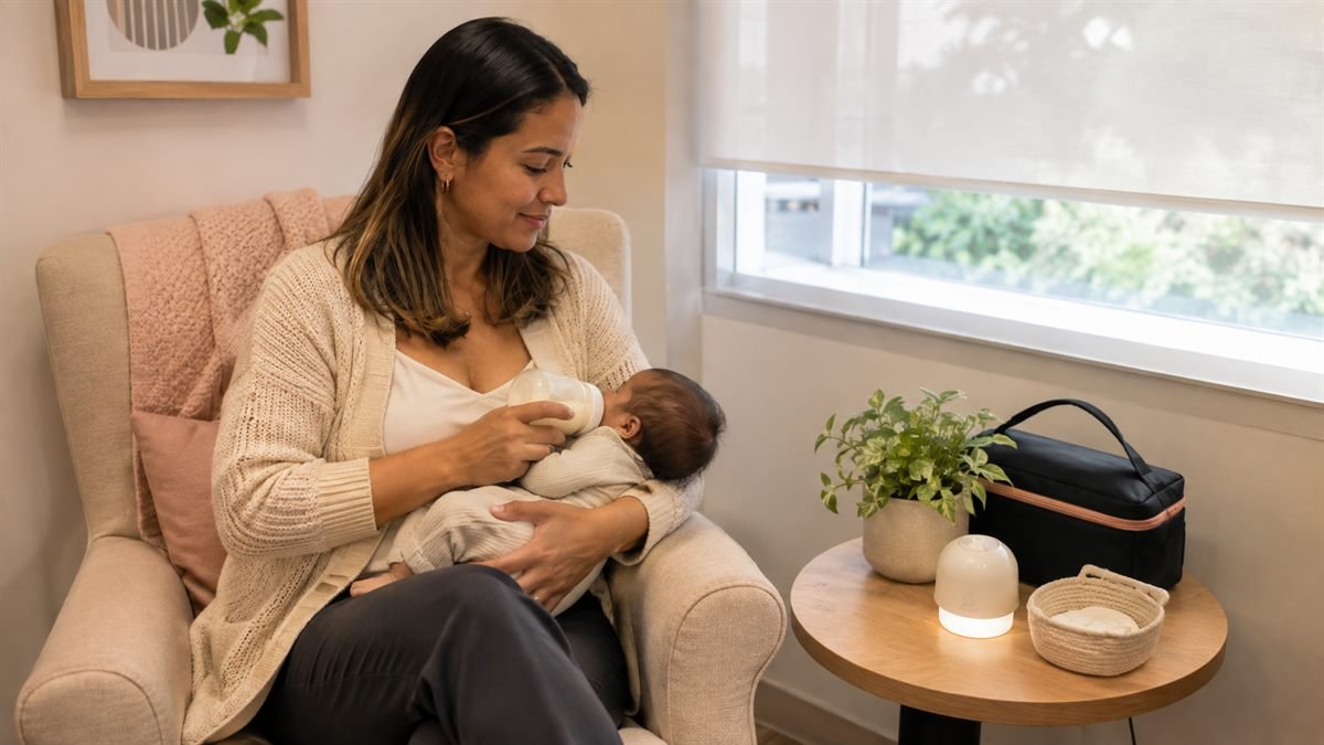 Sala de apoio: a proposta pronta para levar ao RH Sala de apoio à amamentação para tirar leite no trabalho