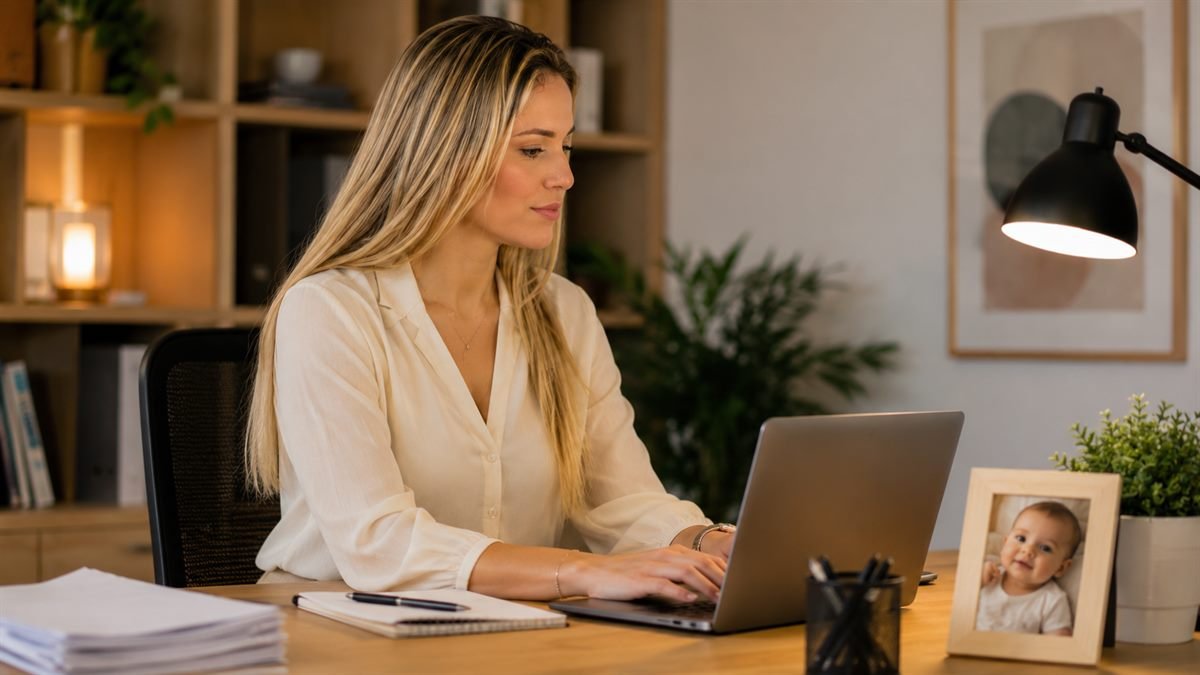 Mãe de volta ao trabalho com seus direitos garantidos